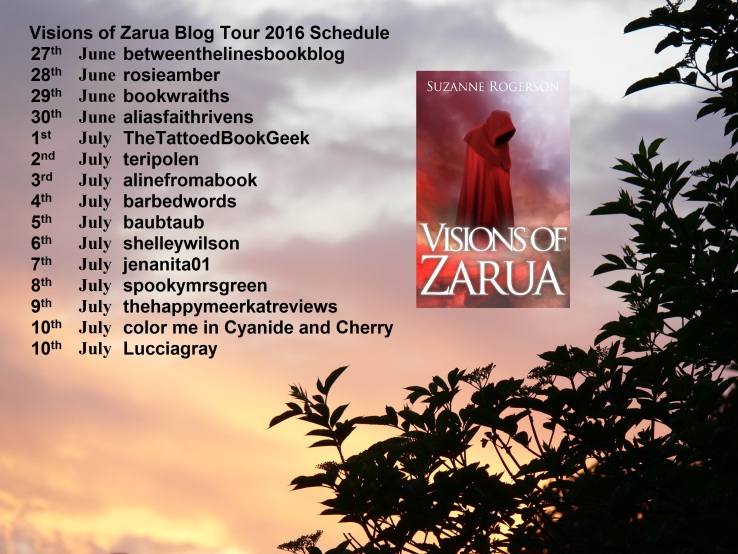 Visions of Zarua 2016 Blog Tour Schedule